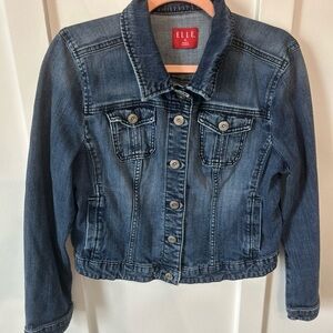 Elle Dark Blue Denim Jacket
